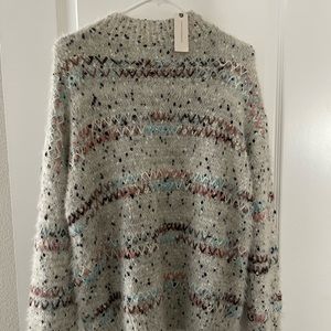 Anthropologie Fay Eyelash Sweater NWT